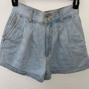 Parachute jean shorts
